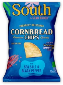 Sea Salt & Black Pepper Cornbread Chips